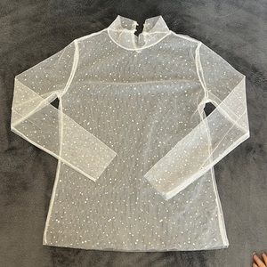 Sheer Long sleeve Shirt